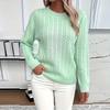 Womens Sweaters Long Sleeve Fall Soft Lightweight Knit Loose Sweater Tops