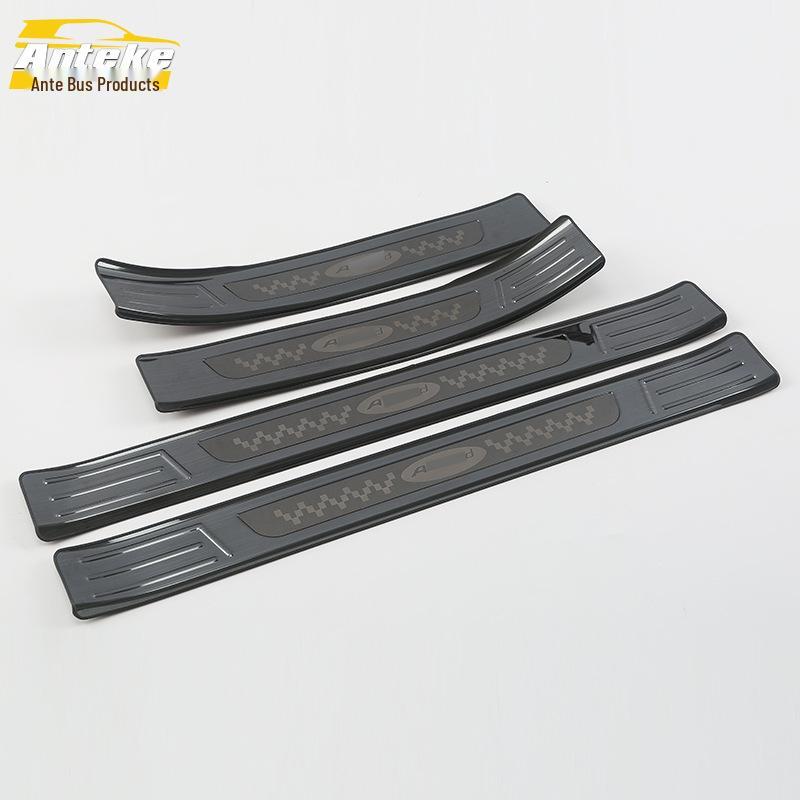 Fits 18 Models: 10th-Gen Accord Door Sill & Bumper Trunk Welcome Pedal Trim