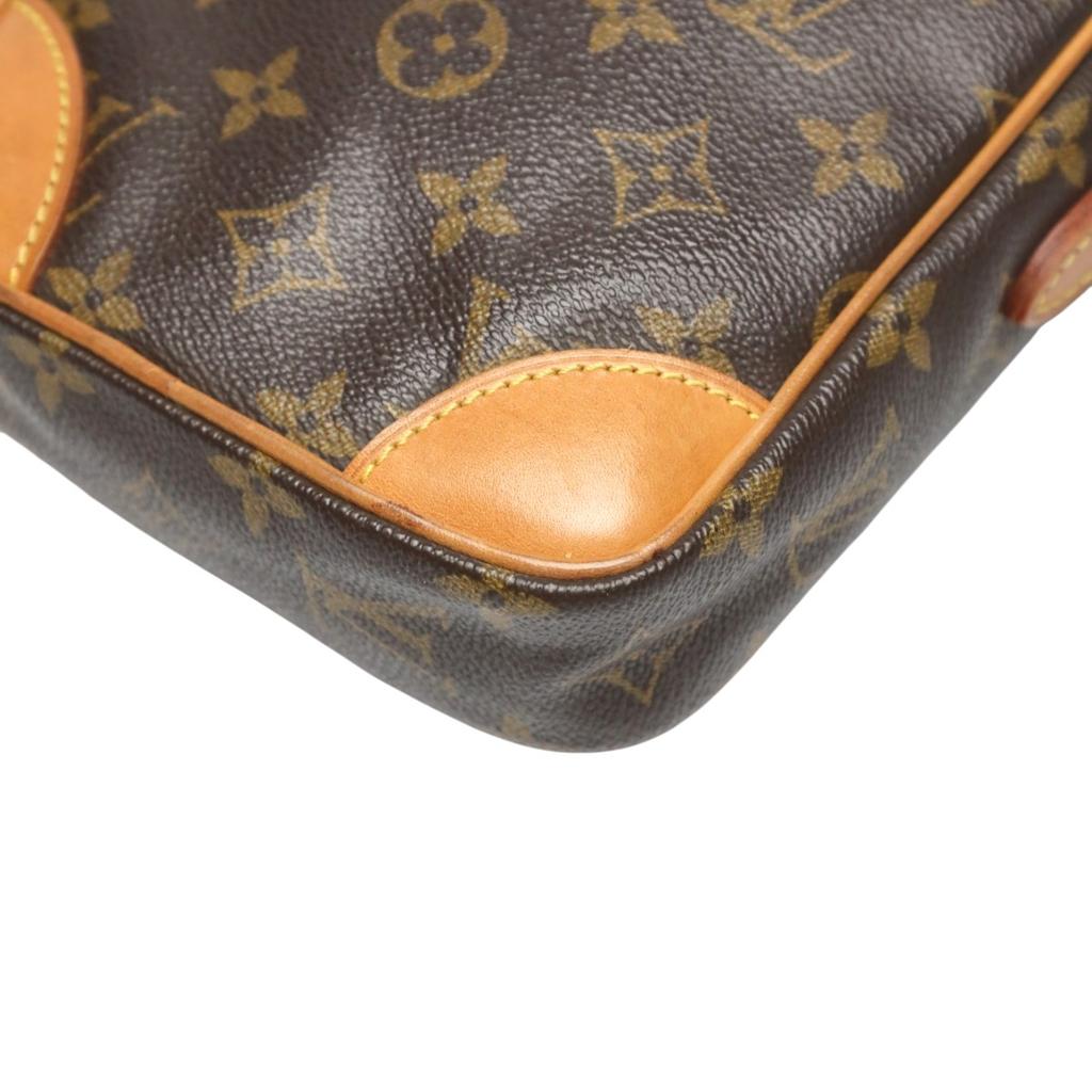 Louis Vuitton Monogramm Dunouve Schultertasche Monogramm-Canvas Braun Damen M45266 Gebraucht