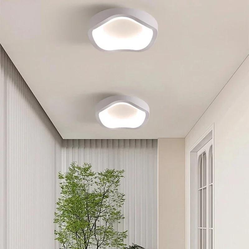 Corridor Modern Ceiling Lights Minimalist Living Room Lighting Fixtures  Cream Wind  Dressing  Room Balcony Led Ceiling Lights