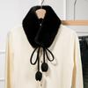 Multi Functional Warm Plush Scarf Headband Fur Neck Warmer Fashion Rabbit Fur Earmuffs  Shopping