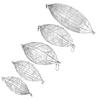 Fishing Bait Cage Stainless Steel Lure Cage Carp Fishing Trap Basket Feeder Holder for Shrimp Crab F