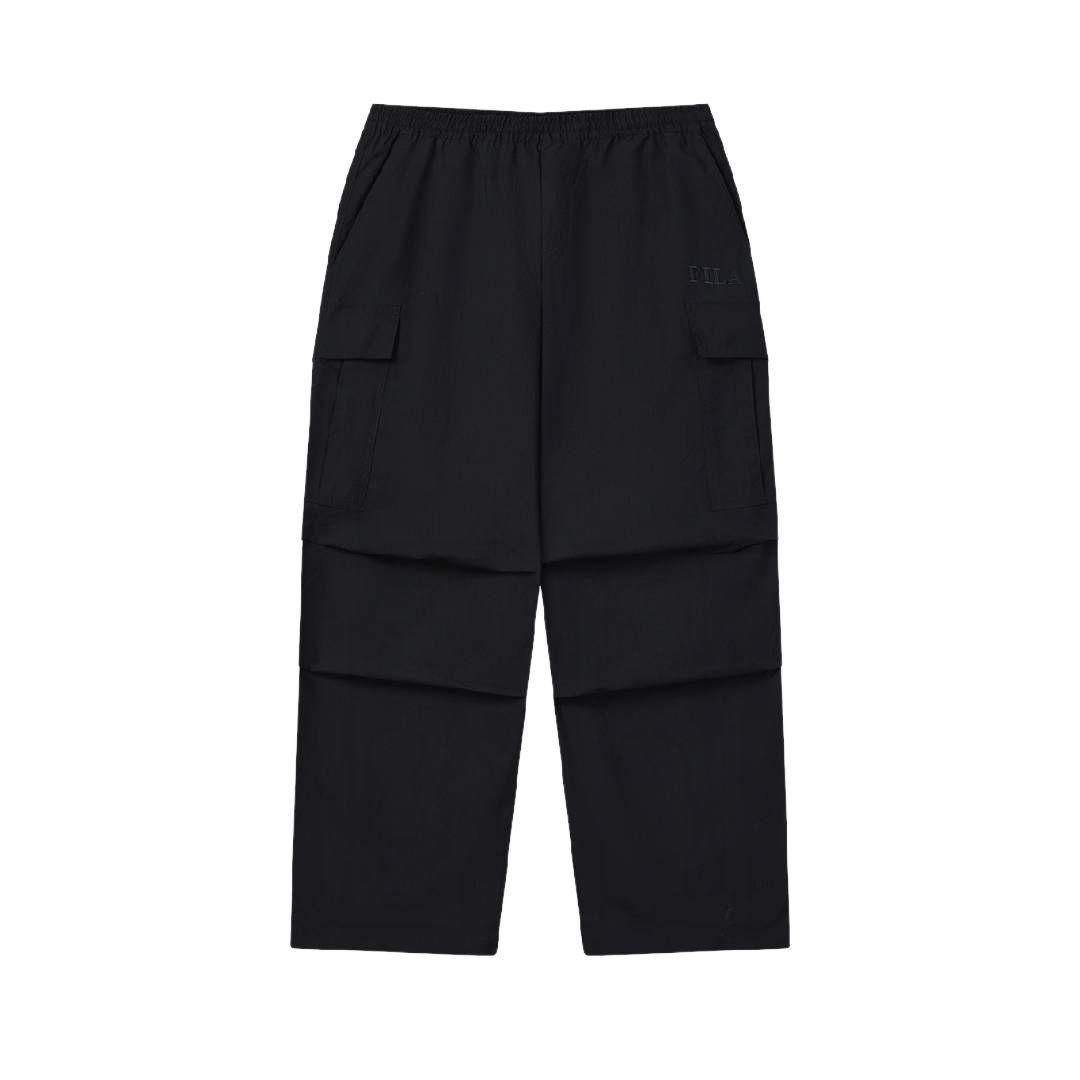 FILA Original Comfortable Simple Classic Mid-Rise Solid Color Woven Casual Pants Men bottoms F11M619804F-NV XL