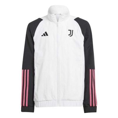 adidas Childrens/Kids 2023/24 Pre Match Juventus FC Tracksuit Top