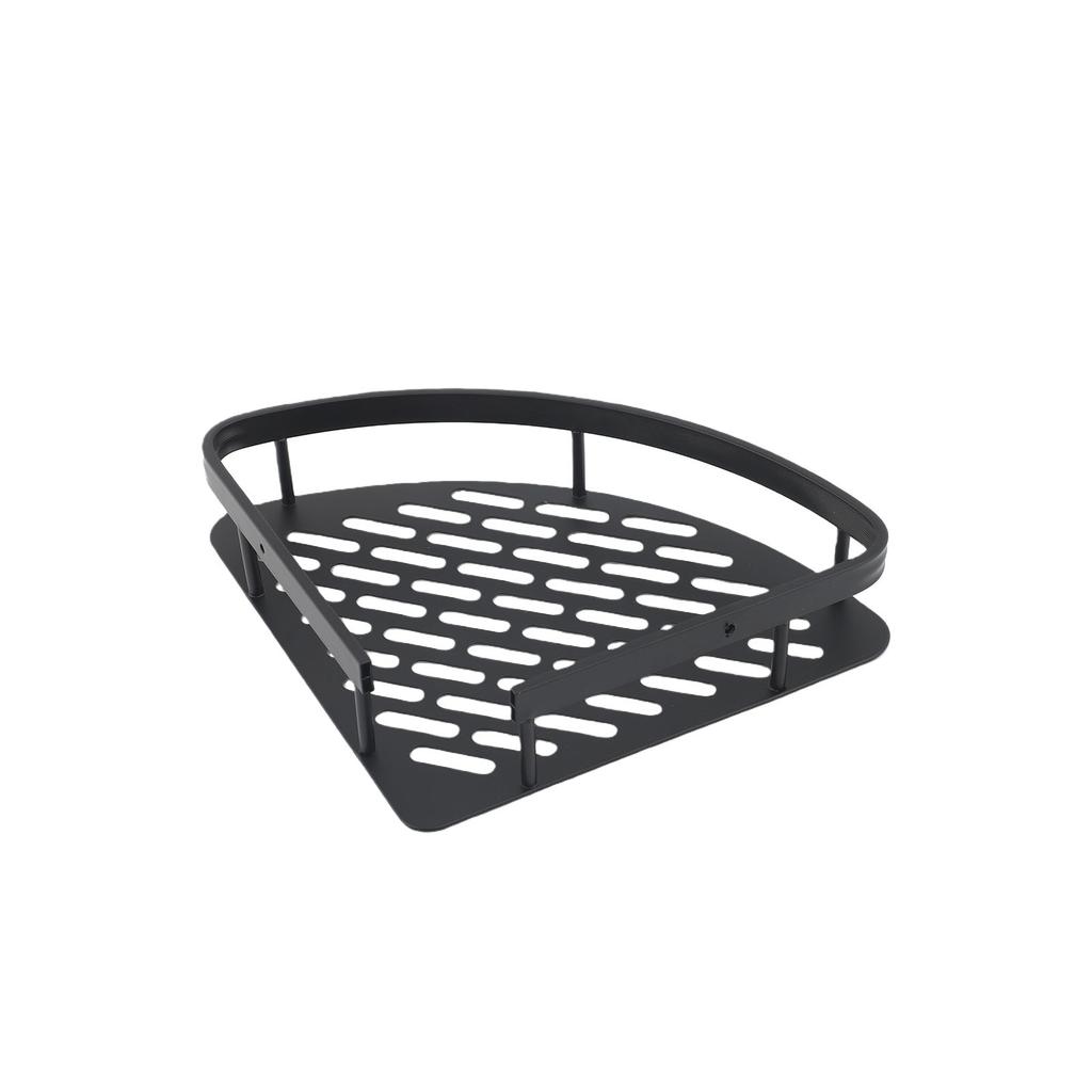 Bathroom Corner Shelves Shower Caddies Space Aluminum Wall Mounted Shower Organizer Storage Rack for Kitchen Toilet