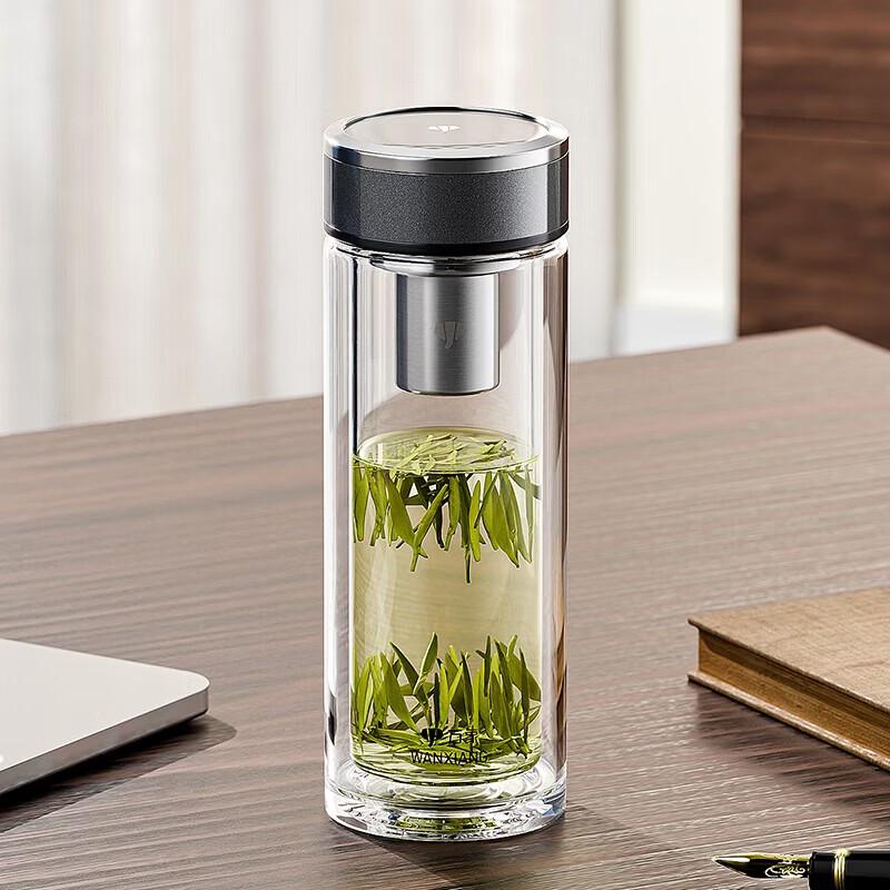 WANXIANG Double-Layer High Borosilicate Glass Cup