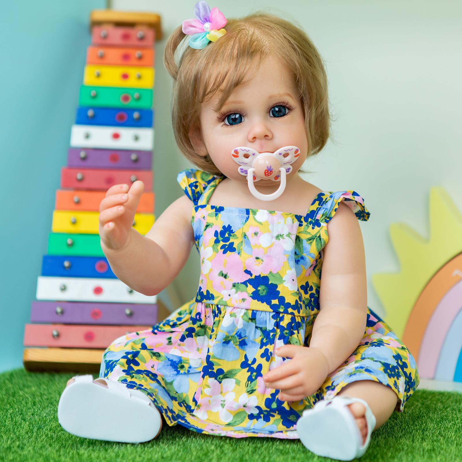 Реалистичная кукла Магги, 55 см, для игры в воде 55cm как