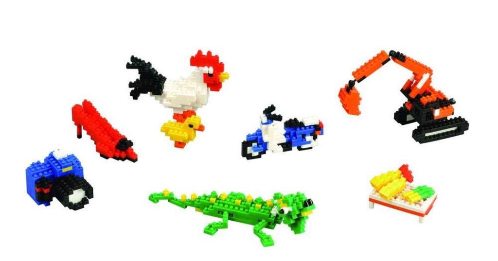 Conjunto de Cores Padrão Nanoblock NB-014