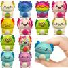 Kids 12/24Pcs Adult Mini Cute Kawaii Newt Cute Stress Easing Squeeze Toys Random Slow Rising Toy Carnival Goodie Party Send Gift