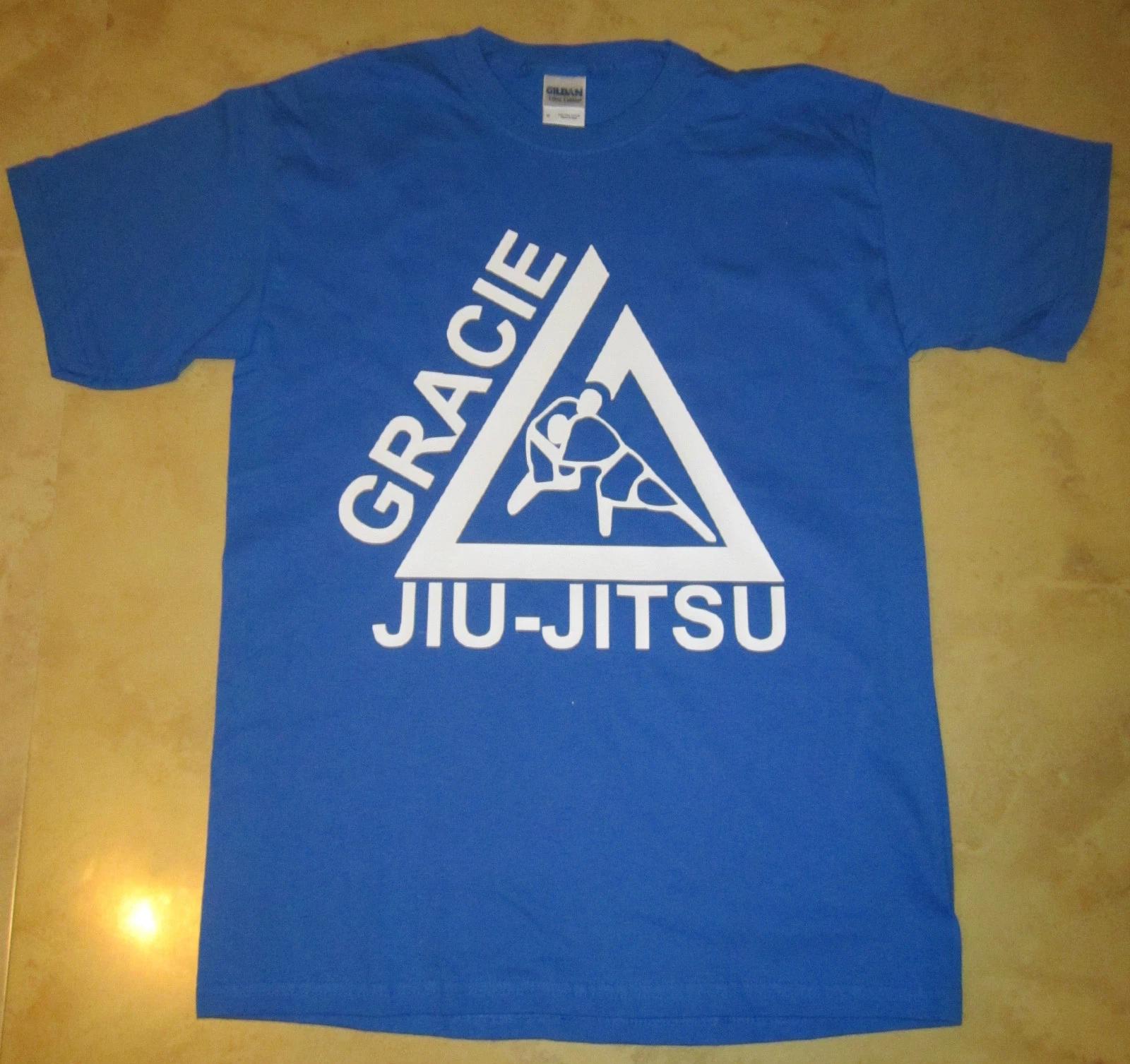 GRACIE MMA FIGHTER Jiu Jitsu PRIDE FC FIGHTING CHAMPIONSHIP T shirt Tee S