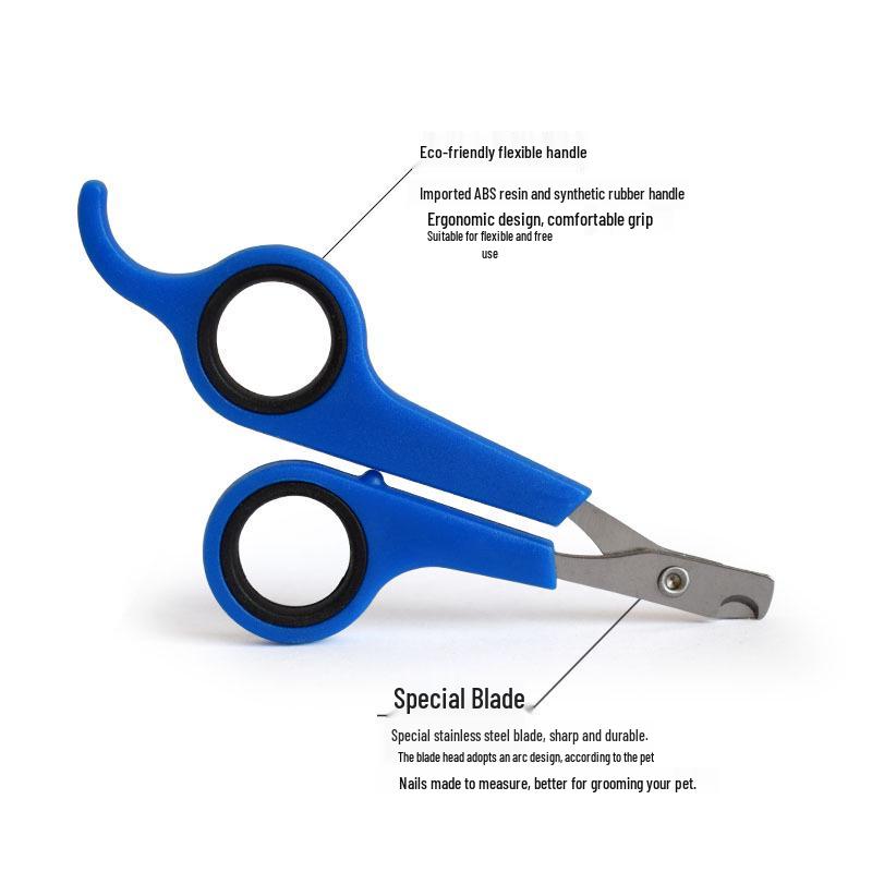 Stainless Steel Pet Nail Clippers for Dogs and Cats - Small To Medium Breeds