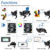 Freenove ESP32 CAM Robot Dog Kit (Includes), Dual-Core 32-Bit 240 MHz Microcontroller, Walking, Camera, Touch Sensor, Ultrasonic Ranging, Buzzer, RGB
