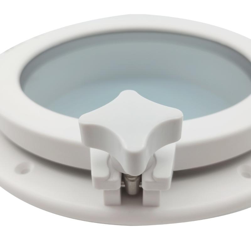 Robust Round Skylight Portlight Porthole for Yacht and Boats Easy Installation 4mm Tempered Glass Waterproof