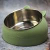 Tilt Protection Neck Pet Feeder Bowl Convenient Feeding Improved Eating Posture Pet Dog Bowl