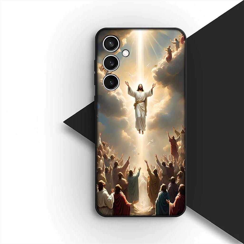 

for Motorola Moto G22 G23 G32 G53 G60 G13 G64 G20 G8 G9 Plus Power E13 E20 E32 Phone Cover Case God Christian Jesus Judah Christ Motorola Moto G20