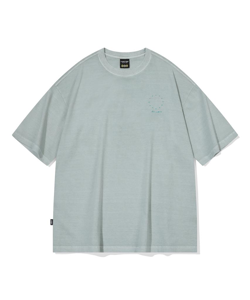 CPGN STUDIO 1896 Star Pigment Short Sleeve T-Shirt Ash Mint