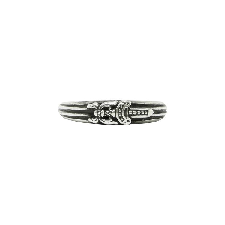 Chrome Hearts Baby Classic Dagger Ring Silver Unisex Jewelry 1383-100000606DR-SILV