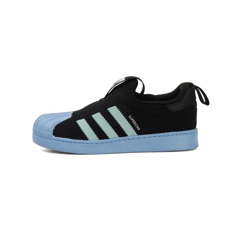 (TD) adidas Superstar 360 I Black Blue Baby AQ0205 EU 22