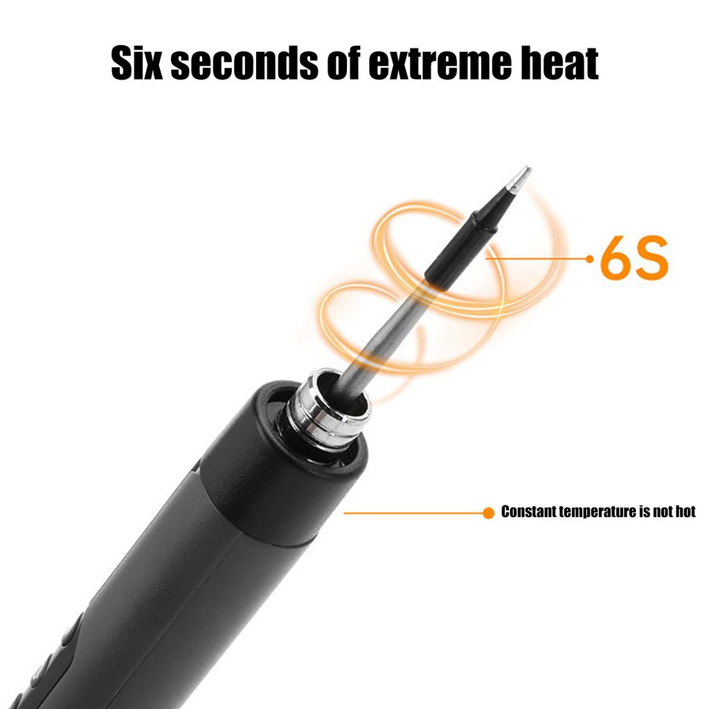 Electric Soldering Iron Type C USB With Digital Display Soldering Iron Welding Tool For Repair Electronic Maintenance