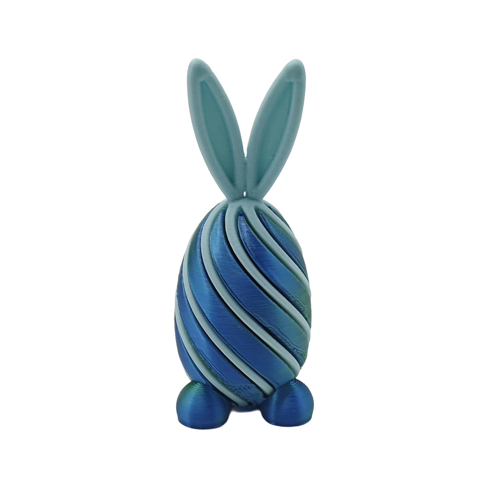 3D Printed Spiral Toy Egg Stress Relief Toy One Size зелёный