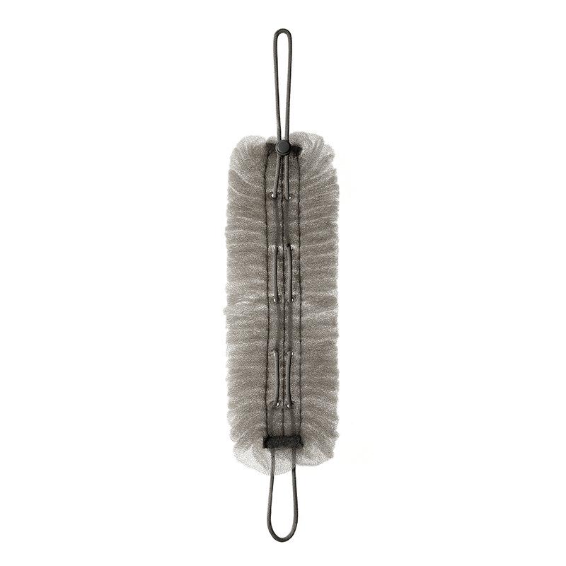 

Yuesiji Stretch Bath Sponge & Back Scrubber: Two-in-One Exfoliating Towel for Painless Mud Removal 43*13*12