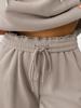 Women's Two-Piece Autumn Set: Velvet Hoodie & Wide-Leg Sweatpants