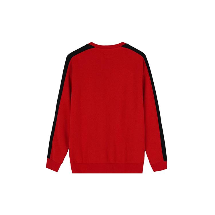 Converse Sweatshirts Men's Red Crew Neck Moderate Regular 10017989-A03