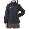 Under Armour Logo Training Running Sports Hoodie Jacket Women Jacket Black 22500411-001