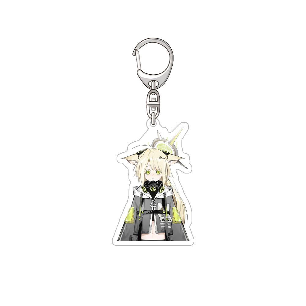 Nijisanji Aza Michiya Kouichi Inochi Urushiha Hunger Mikoto Miki Kioi Kima Tabbiito HD Acrylic Keychain Bag pendant anime goods