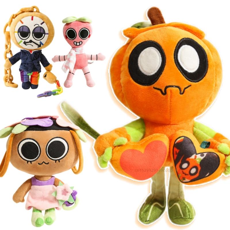 Fun Dandy World Plush Toys Game Pumpkin Strawberry Beautiful Faery Stuffed Doll Halloween Holiday Gifts Toys for Room Decor