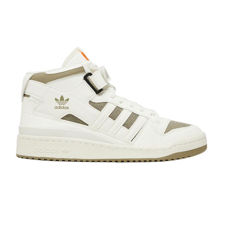 Adidas Forum Mid  Off White Orbit Green  36