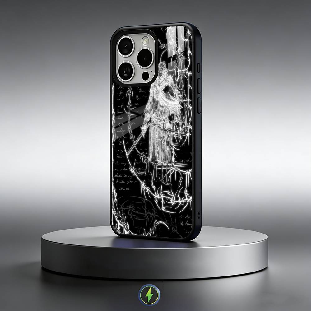 G-Gothic Cyber Sigil Cross Phone Case For iPhone17,16,15,14,13,12,11 Plus,Pro Max Magnetic For Magsafe Wireless Charging