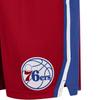 New Jordan x NBA Philadelphia 76ers Statement Edition Basketball Shorts Men's University Red DO9438-657