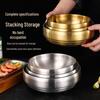 Korean Style Stainless Steel Noodle Bowl