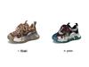 Women's Retro Genuine Leather Dad Sneakers - Autumn 2025