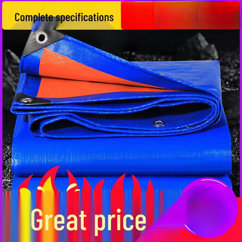 Thickened Waterproof Sunshade & Heat Insulation Tarpaulin for Outdoor Rain Shelters Custom