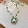 Crystal Bohemian Choker Jewelry Clavicle Necklace Korean Fruit Beaded Necklace  Beach Vacation