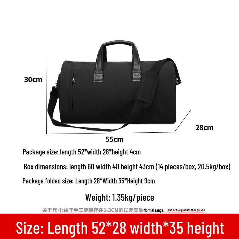 Large Capacity Travel Suit Bag - Ideal for Business Trips & Formal Wear Storage