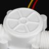 White Pe Flow Sensor Series Digital Liquid Flow Sensor Yf S401 S402 G3/4 G1/2 Hall Effect Inline Meter For Ro Machine