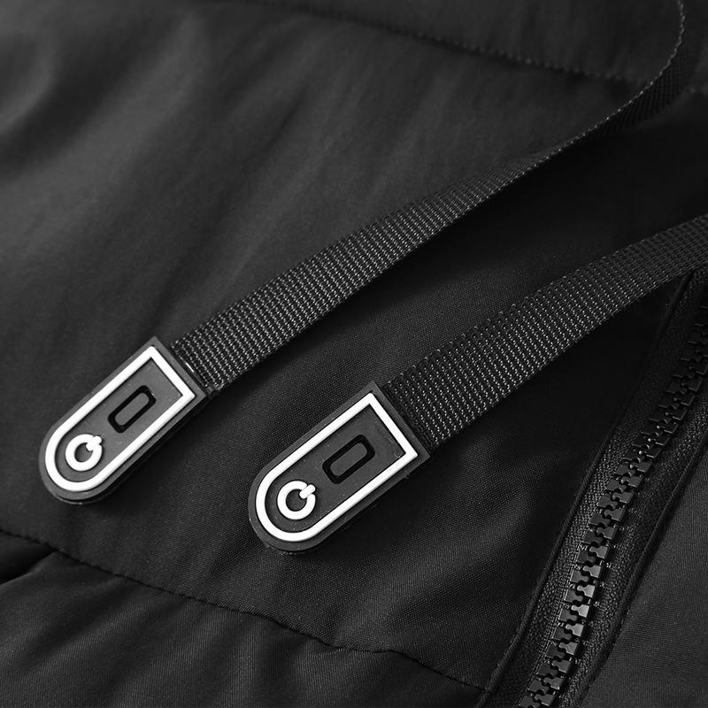 Nadměrná velikost S-8XL Zimní bezrukávová parka Pánská teplá vesta s kapucí Módní ležérní Silné svrchní oblečení Pánské bundy