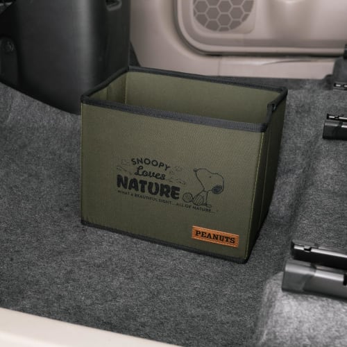 BONFORM Snoopy Nature Folding Multi Box Green Storage PEANUTS SNOOPY 7242-44GN