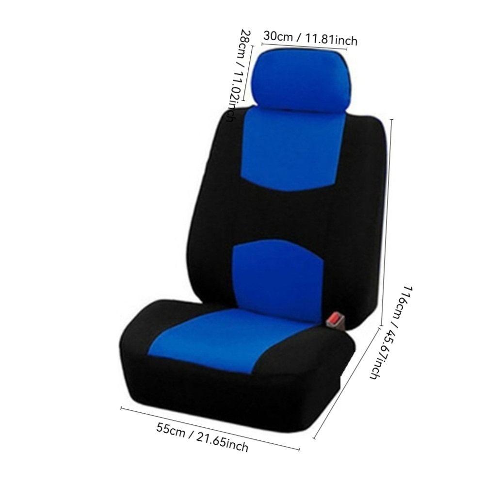 Full Coverage Car Seat Covers Universal Fit Automotive Interior Accessories for Cars Trucks SUV