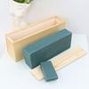 1200ml Silikon Seifenform Rechteckig Holzbox Mit Deckel DIY Kuchen Toast Brot Backzubehör Handwerk Seifenherstellung Form Gussform