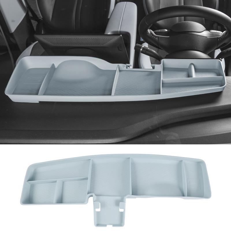 For BYD Seagull Car Dashboard Screen Back Storage Box ETC Tissue Organizer with Phone Holder Center Console Interior Accessories