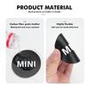 2Pcs Car Coasters Water Cup Holder Pads Anti Slip Accessories For MINI Cooper One S JCW Countryman R56 R50 R53 R55 F56 F55 Phgqd66