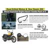 Trapezium Engine Guard "Combo of 3 Pcs Royal Enfield New Classic & Meteor 350"