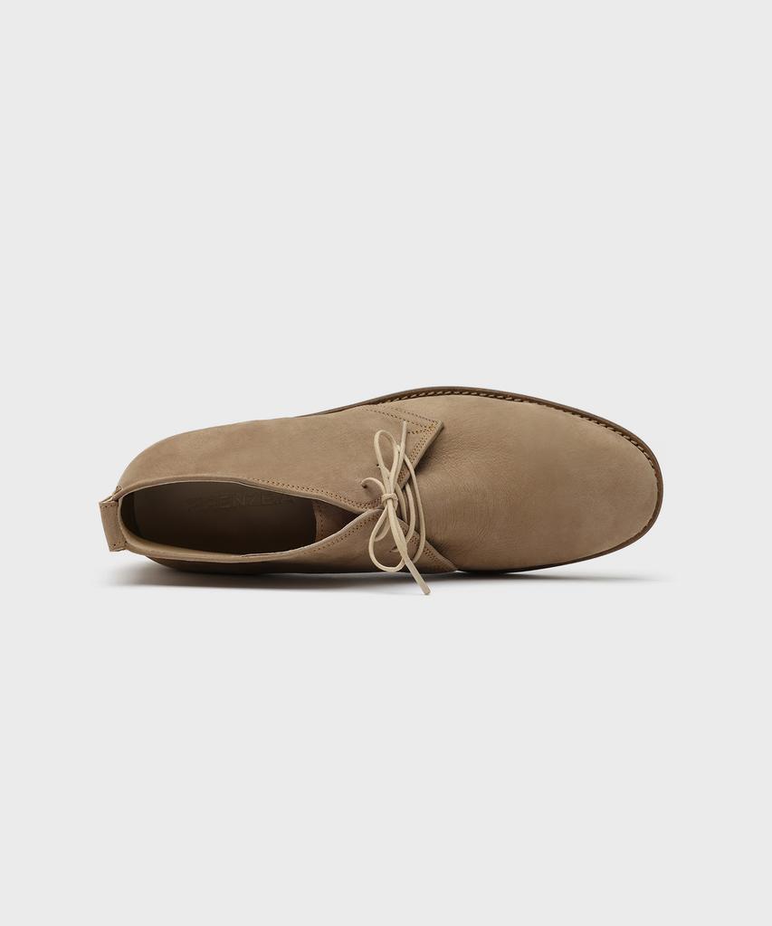 Firenze Atelier Standard Round-Toe Chukka Boots 7702 [Beige Nubuck]