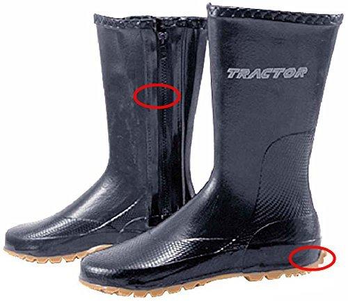 

Marukatsu Tractor Shoes, Round Toe, Rubber Tabi, Waterproof Work Boots, Made in Japan (Extra Large (27.5cm-28.0cm))