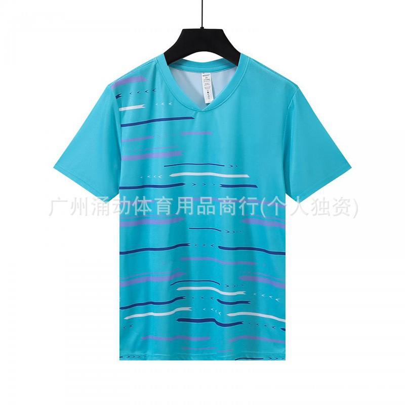 Quick-Dry Breathable Sport T-Shirt Badminton Tennis Volleyball Unisex Adult Kids Athletic Wear
