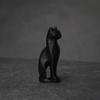 Cat Figurine, 3D Printed Small Cat Sculpture, Collectible Animal Desktop Ornament for Home Shelf Decor, Gifts for Cat Lovers